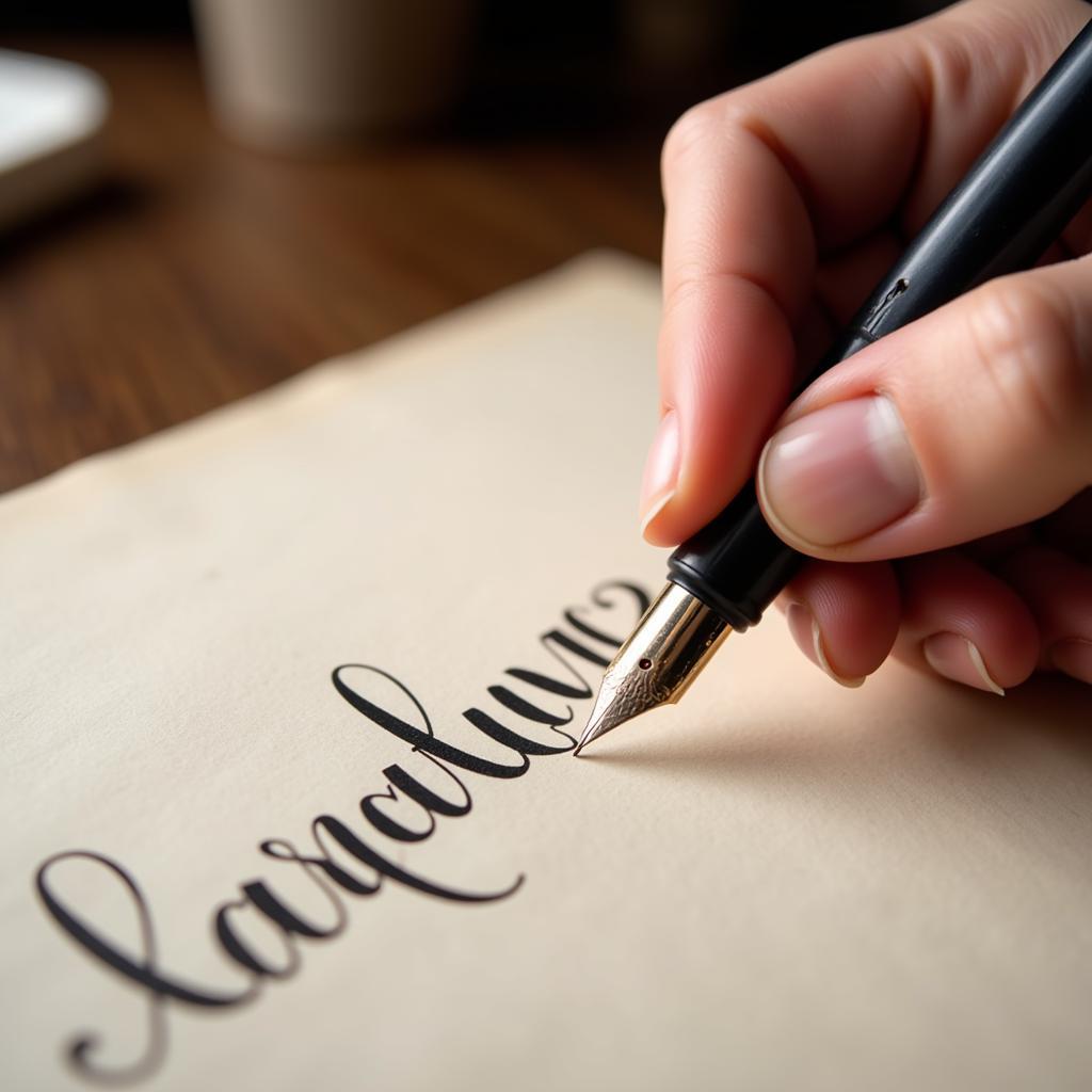 The Art of Cursive Handwriting