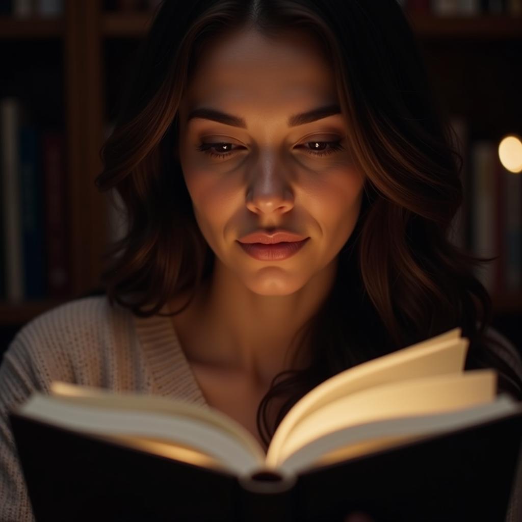 A Woman Reading a Book