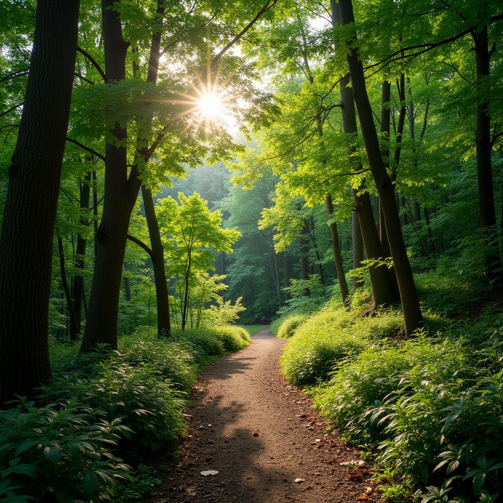 Multiple Trails in a Forest