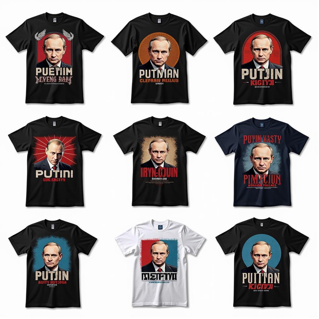 Những mẫu áo Putin tee phổ biến nhất