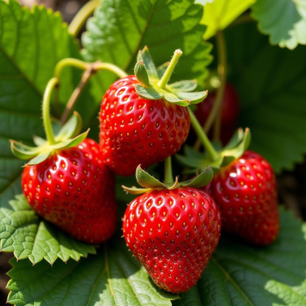 Ripe Kentish Strawberries