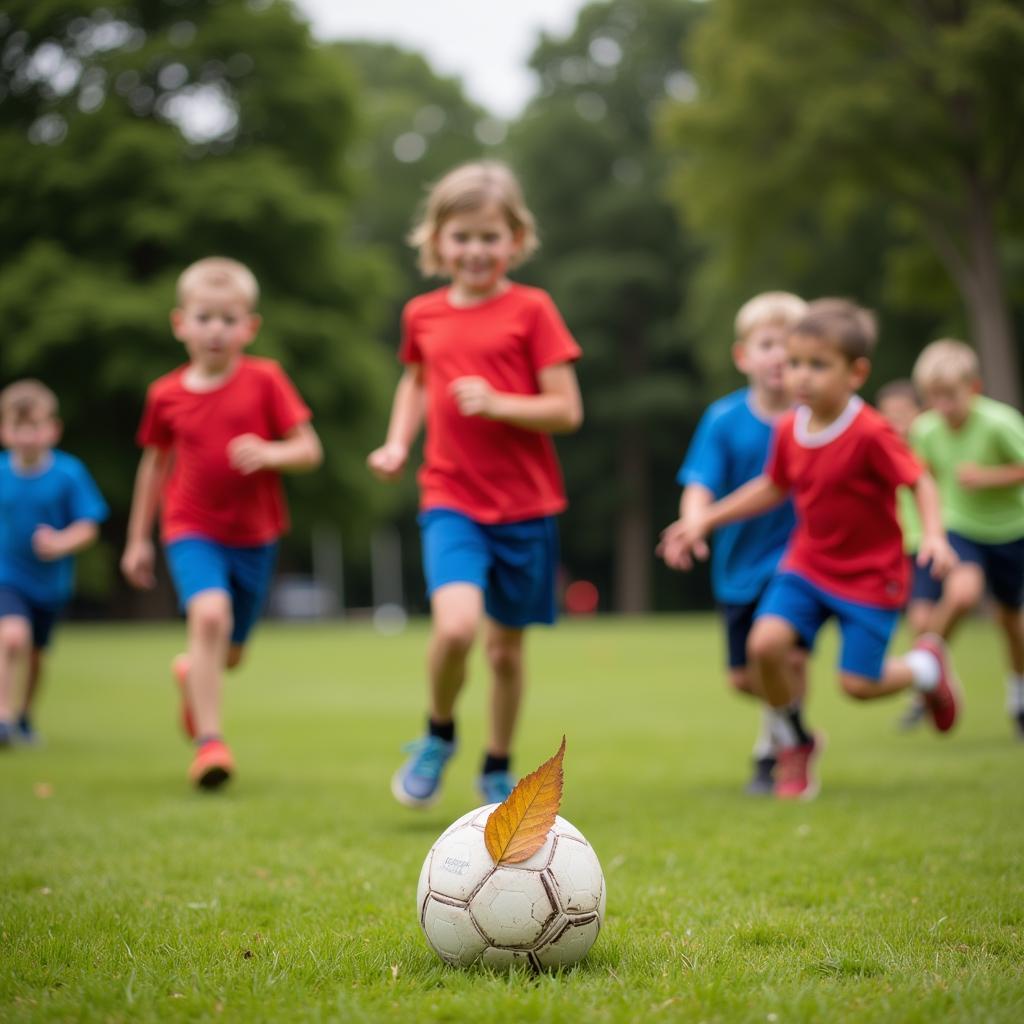 Childhood Passion for Football