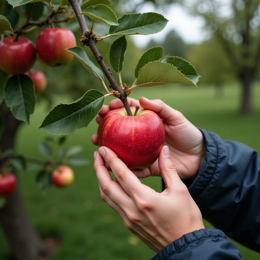 Nông dân thu hoạch Finnish Apple