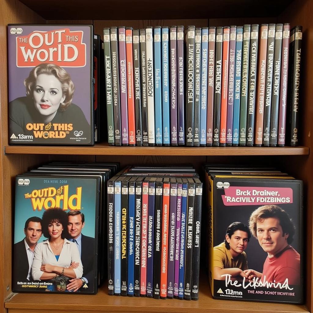 Out of This World DVD Collection Display