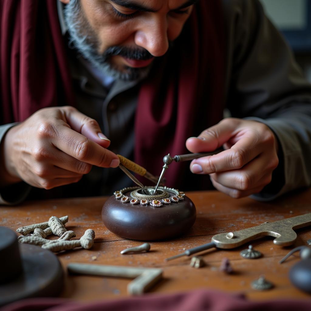 Traditional Pakistani Jewelry Craftsmanship