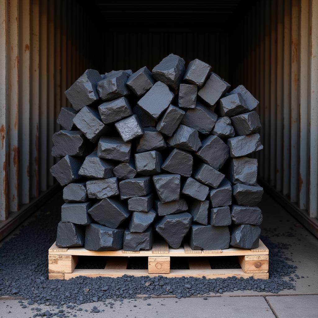 Pallet of Coke in Warehouse