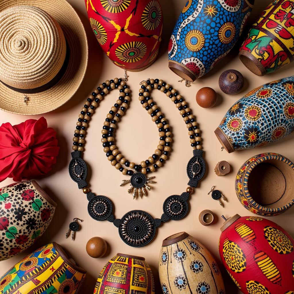 Accessories for African theme outfits