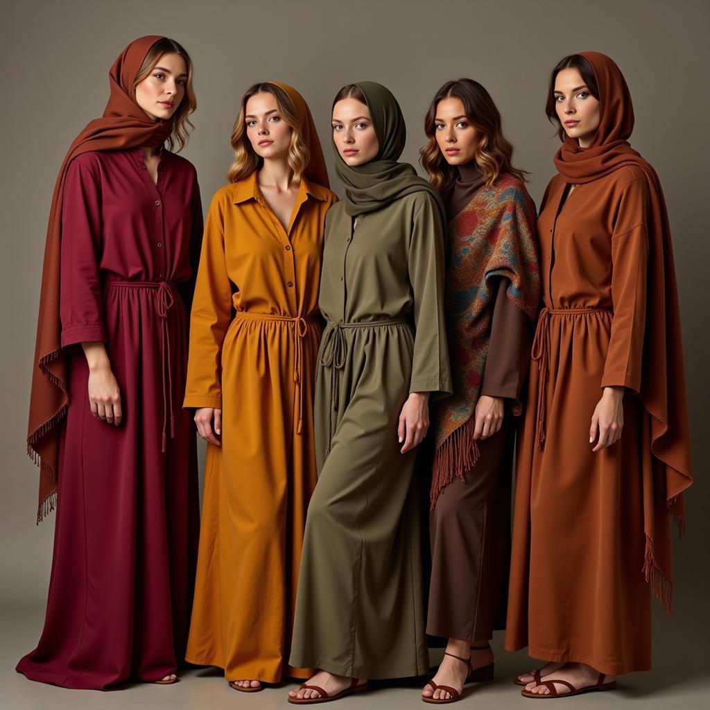 Women in traditional Hebrew Israelite attire