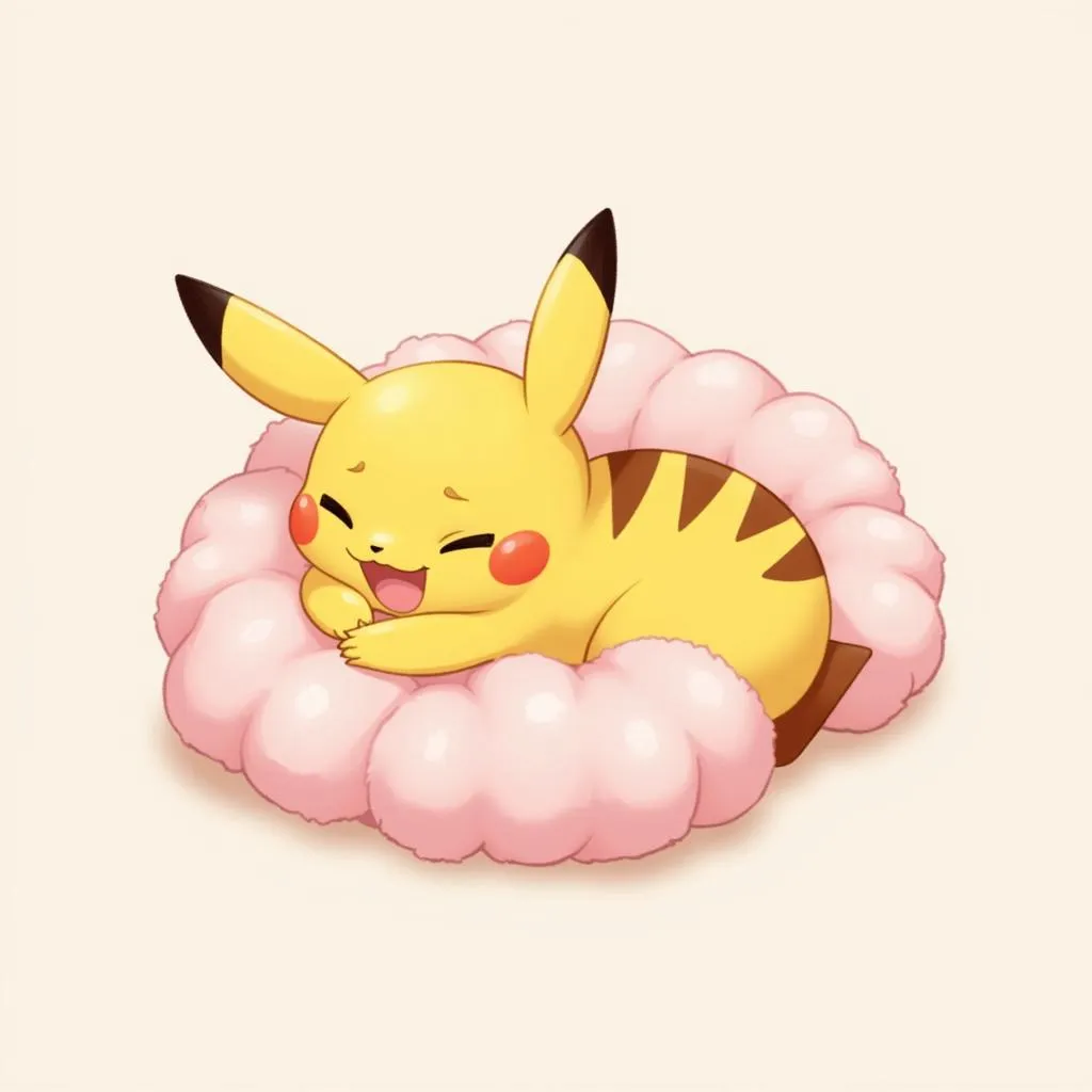 Pikachu Fluffy như Bông Gòn