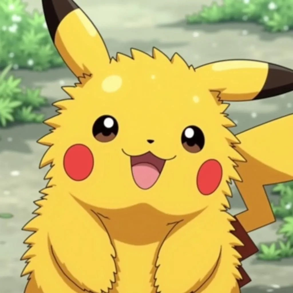 Pikachu Fluffy trong Anime