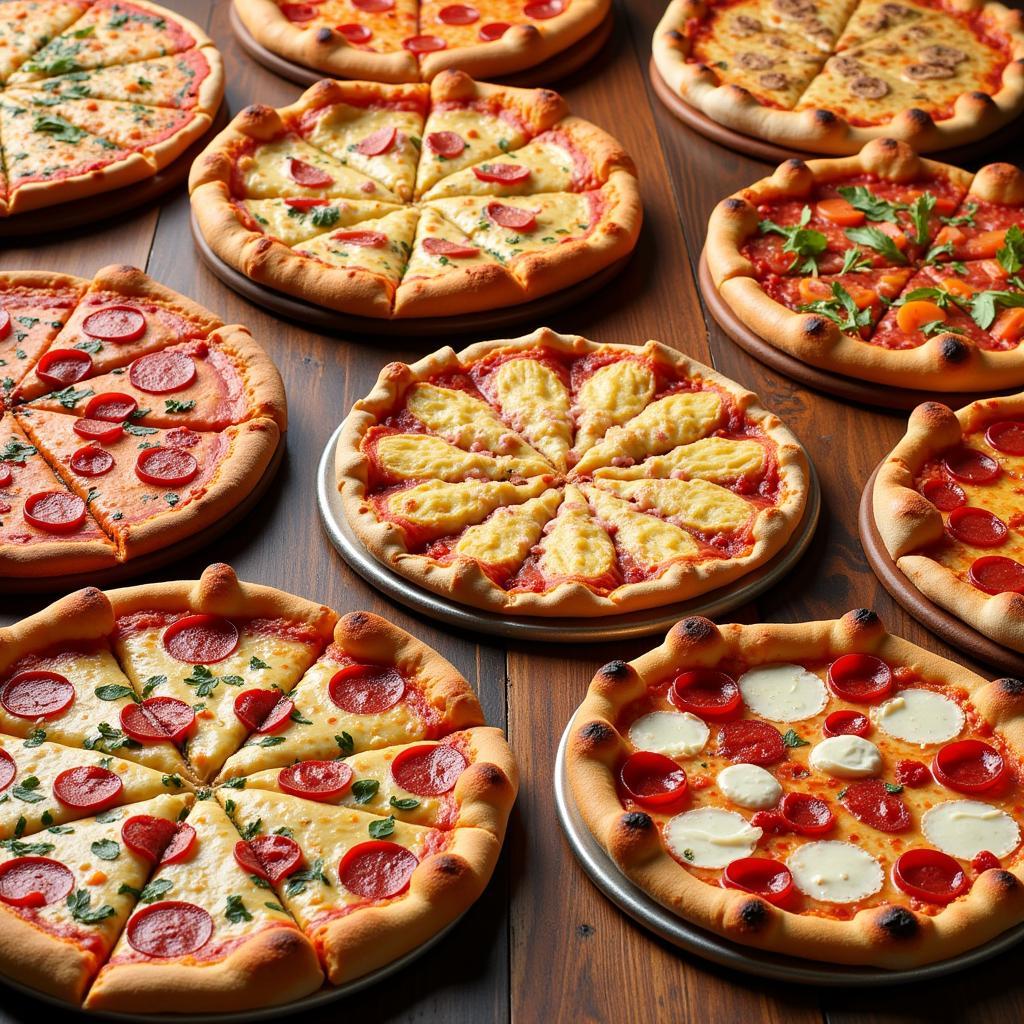 Các loại pizza phổ biến tại Mỹ