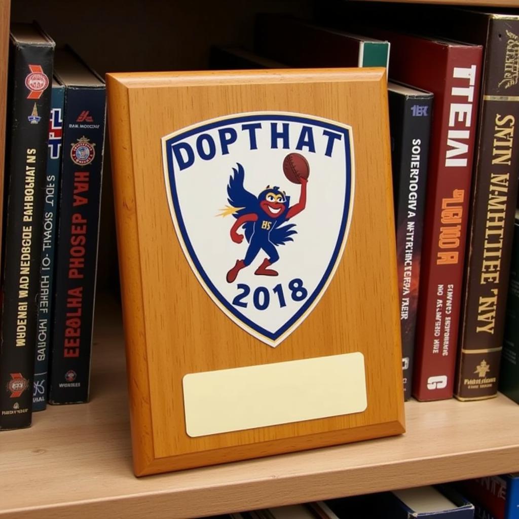 Mẫu Plaque Stand Đội Bóng Đá