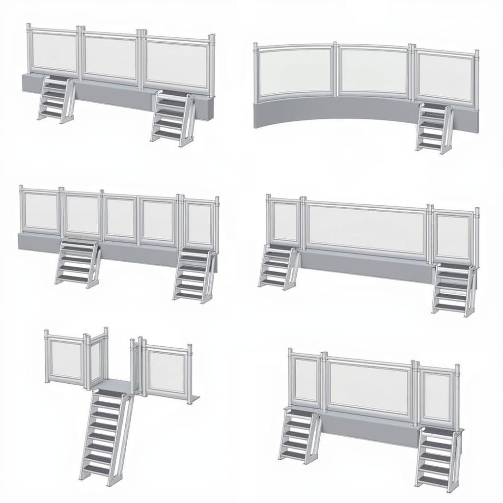 Different types of pontoon boat gates