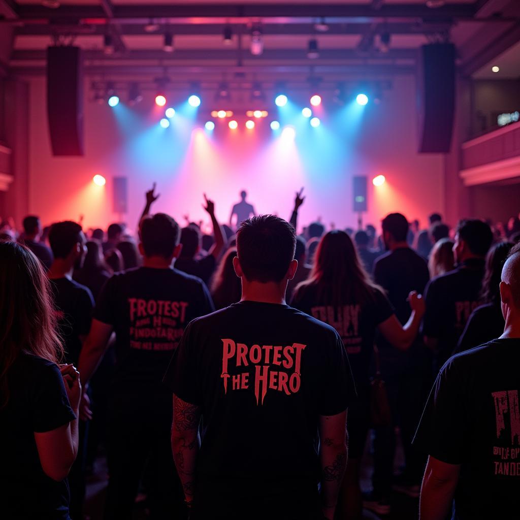 Protest the Hero Fans at a Concert