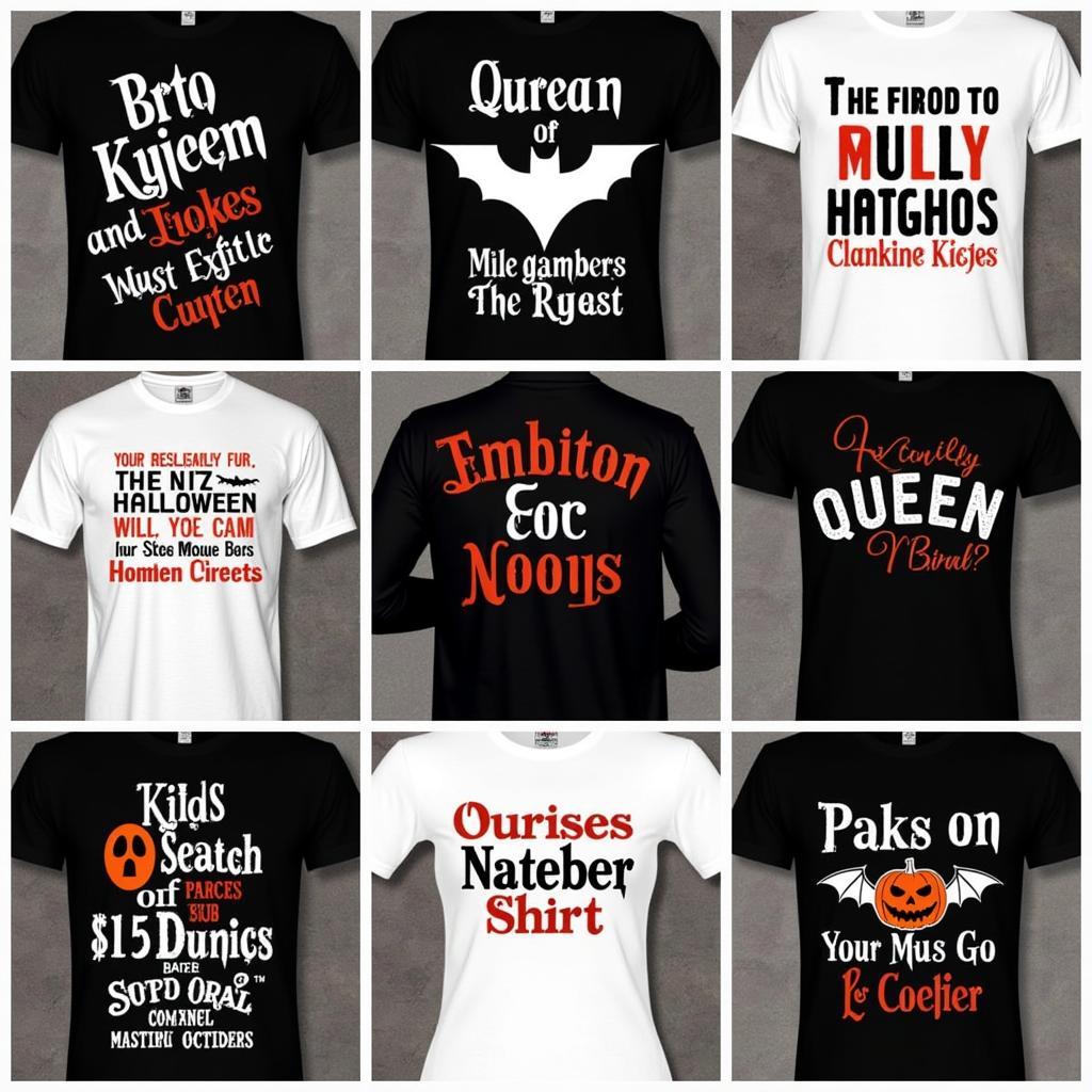 Queen of Halloween Shirt Ideas