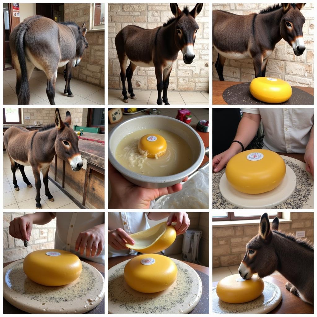 Donkey Cheese Production Process