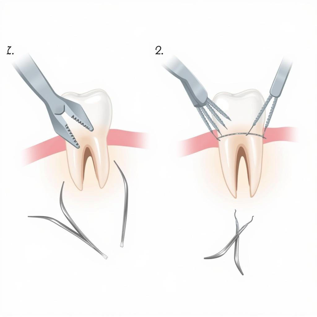 Safe Tooth Extraction Procedure