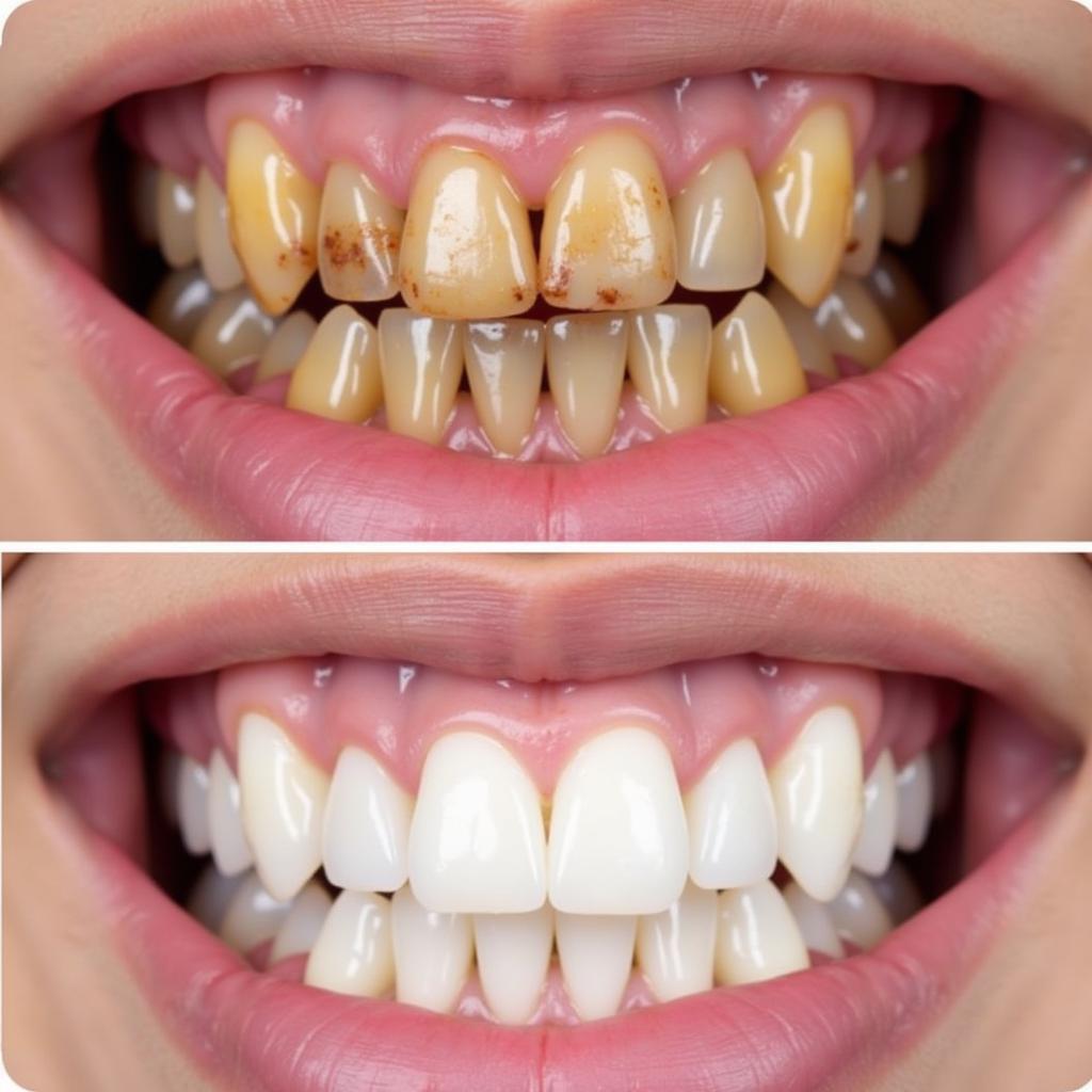 Teeth Before and After Whitening