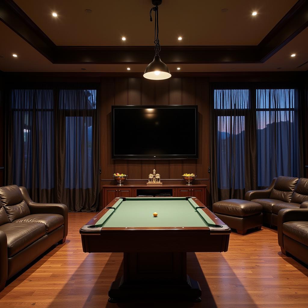 Rèm cửa cho man cave