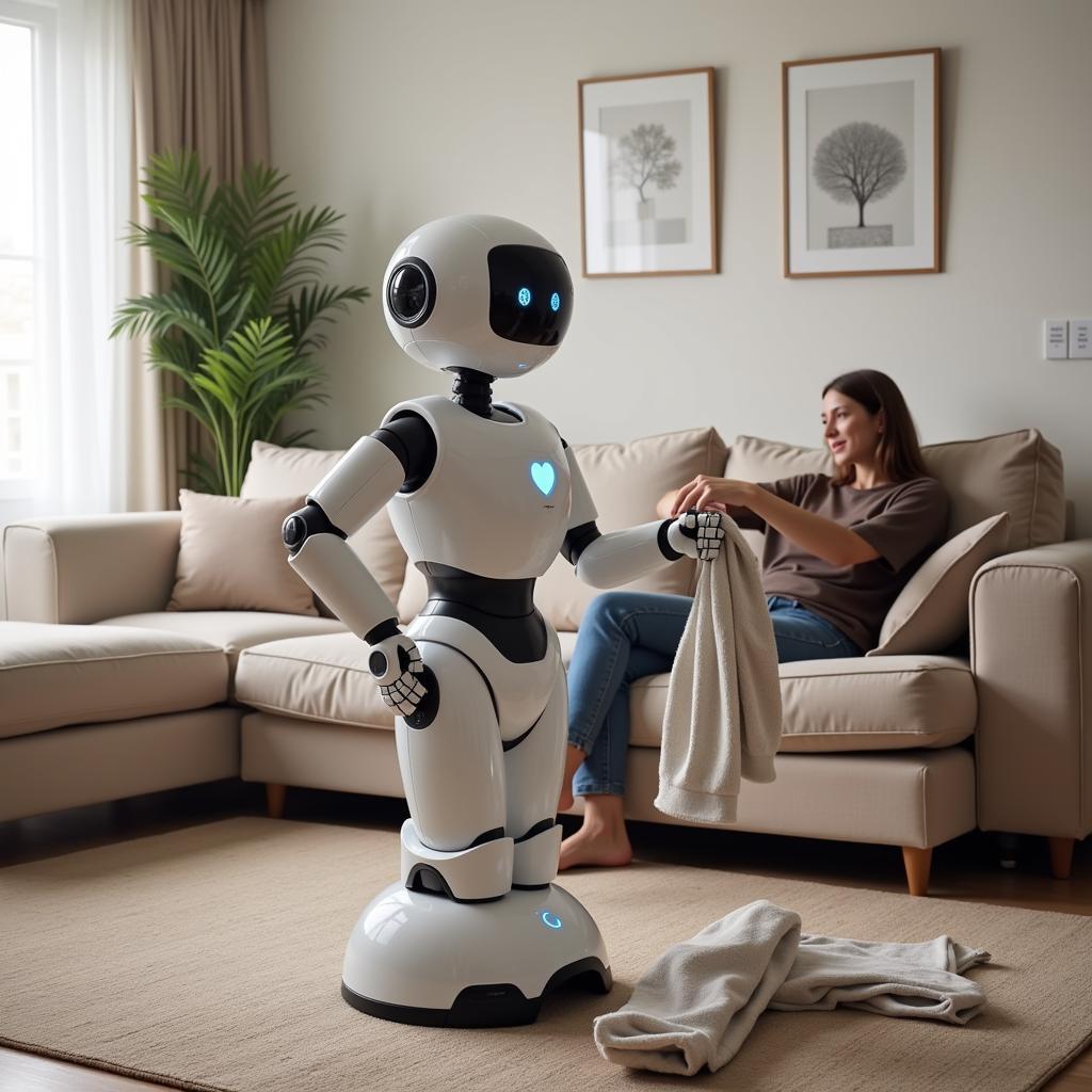 Robot Giúp Đỡ Công Việc Nhà