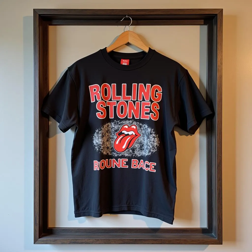 Framing Ideas for Rolling Stones Concert T-shirts