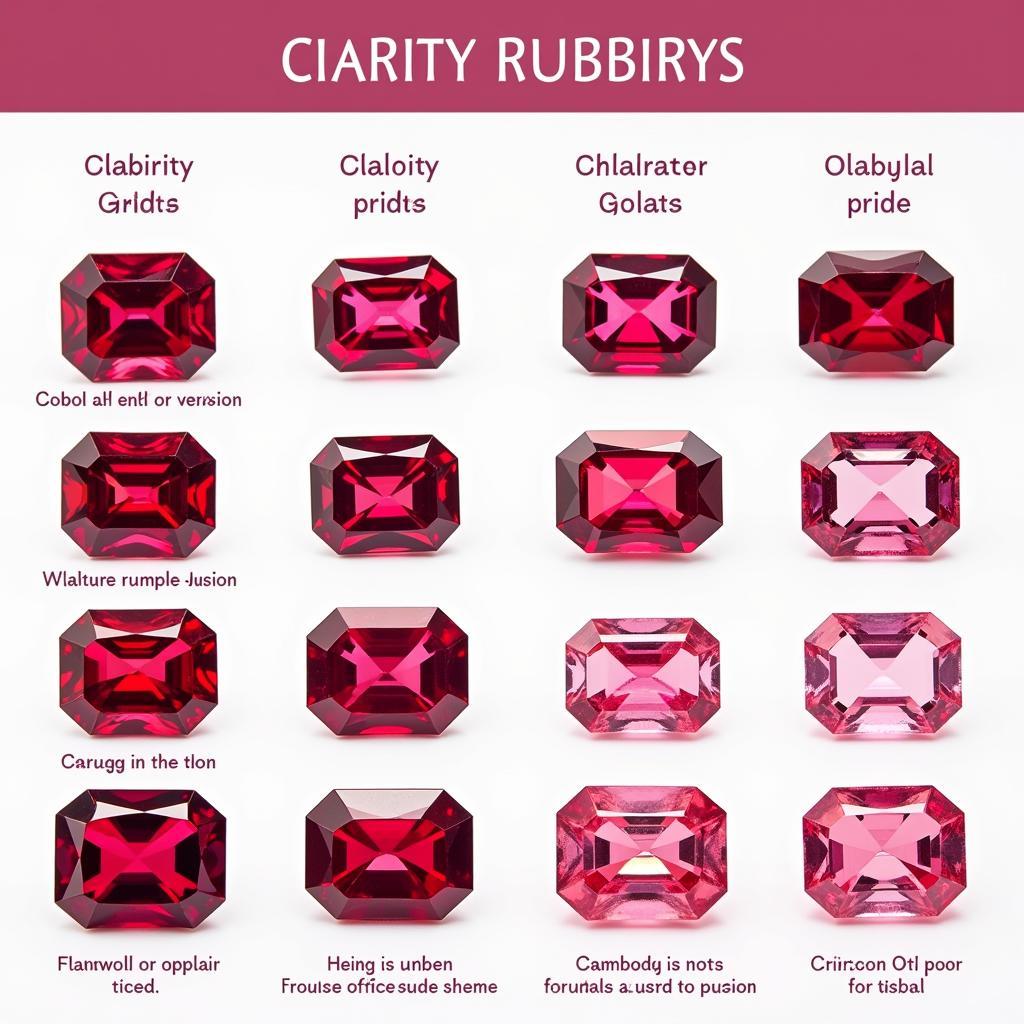 Ruby Clarity Grades