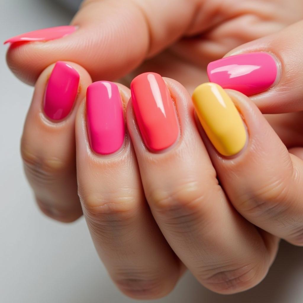 Sắc neon nổi bật của China Glaze