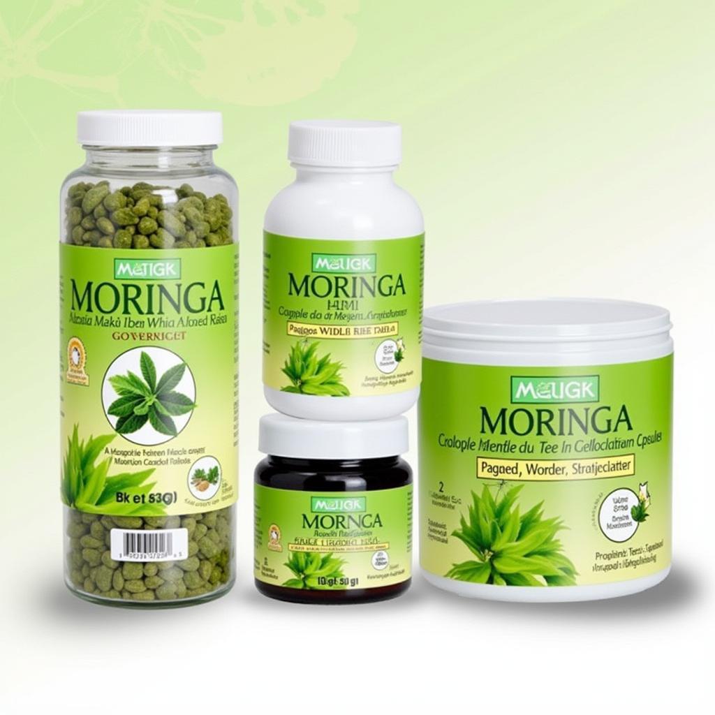 Sản phẩm từ Moringa Costa Rica