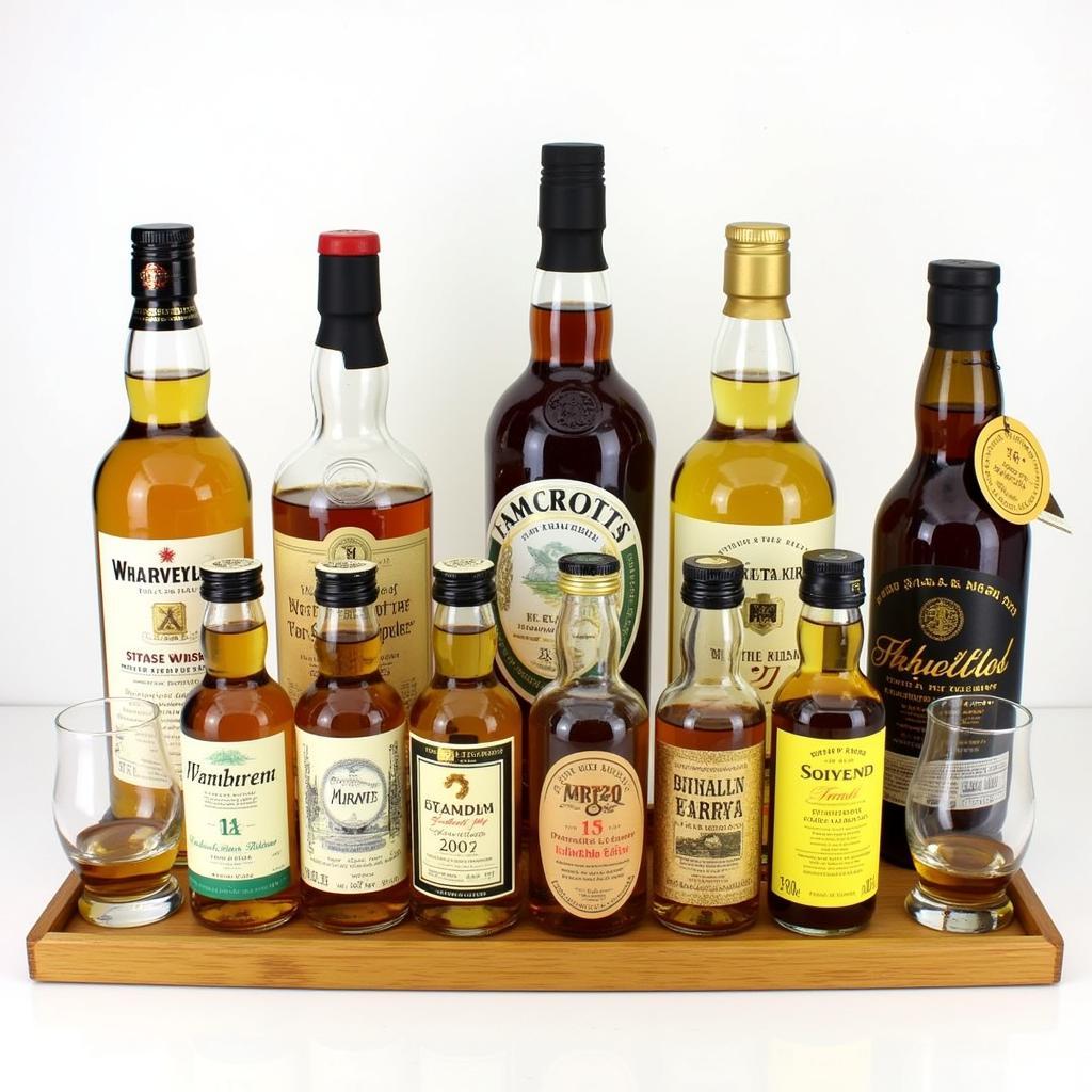 Scotch Whisky Tasting Set with Glasses