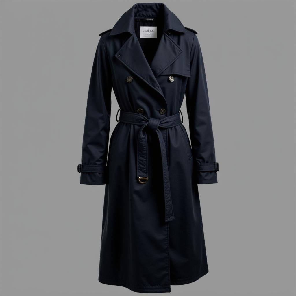 Áo Trench Coat Phong Cách Cổ Điển Sherlock Holmes