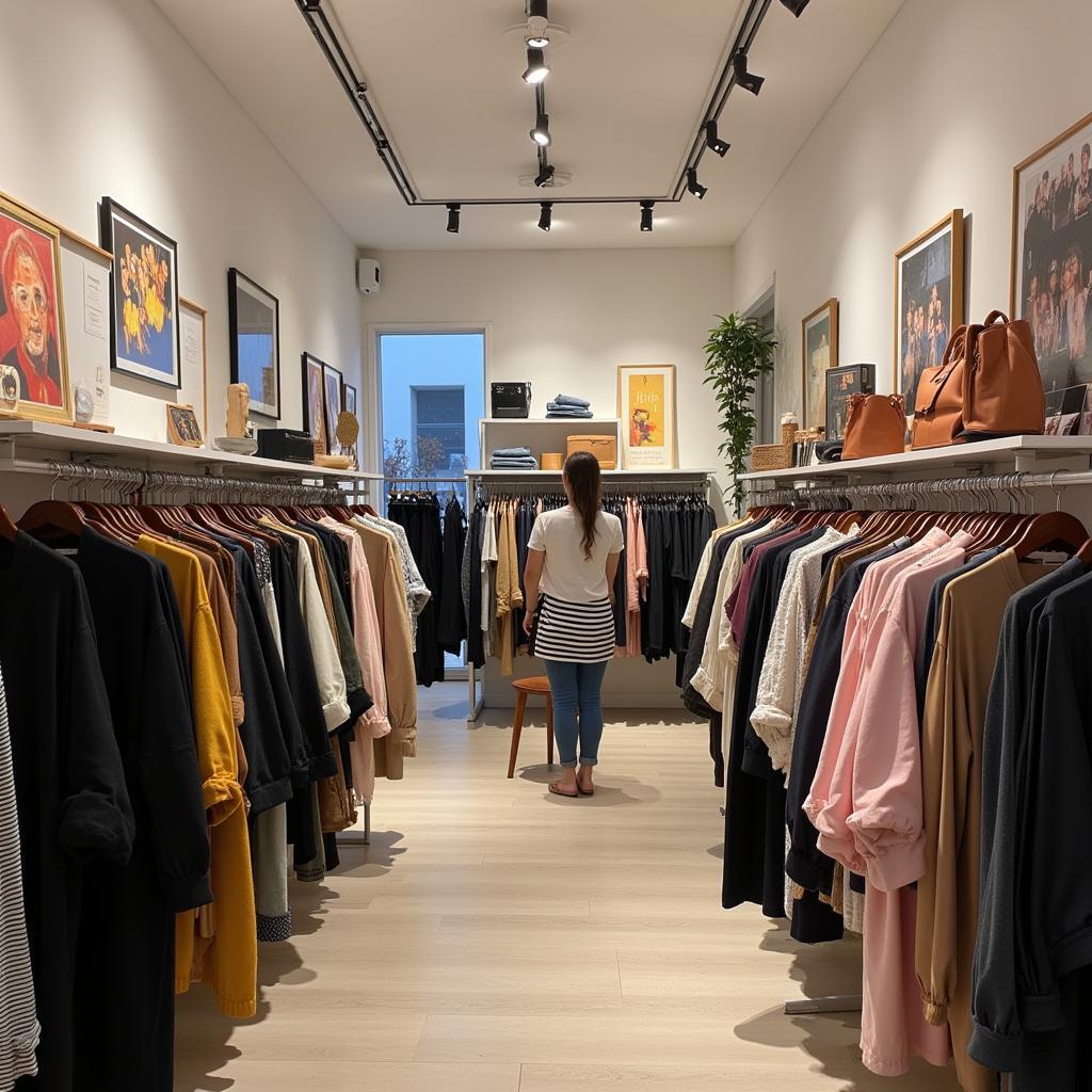 Shop quần áo thiết kế