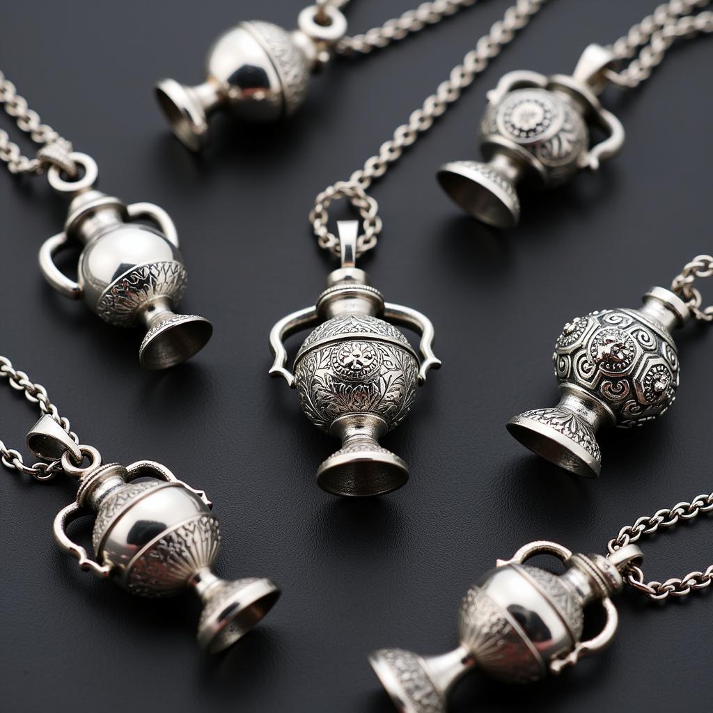 Silver Urn Pendant Designs