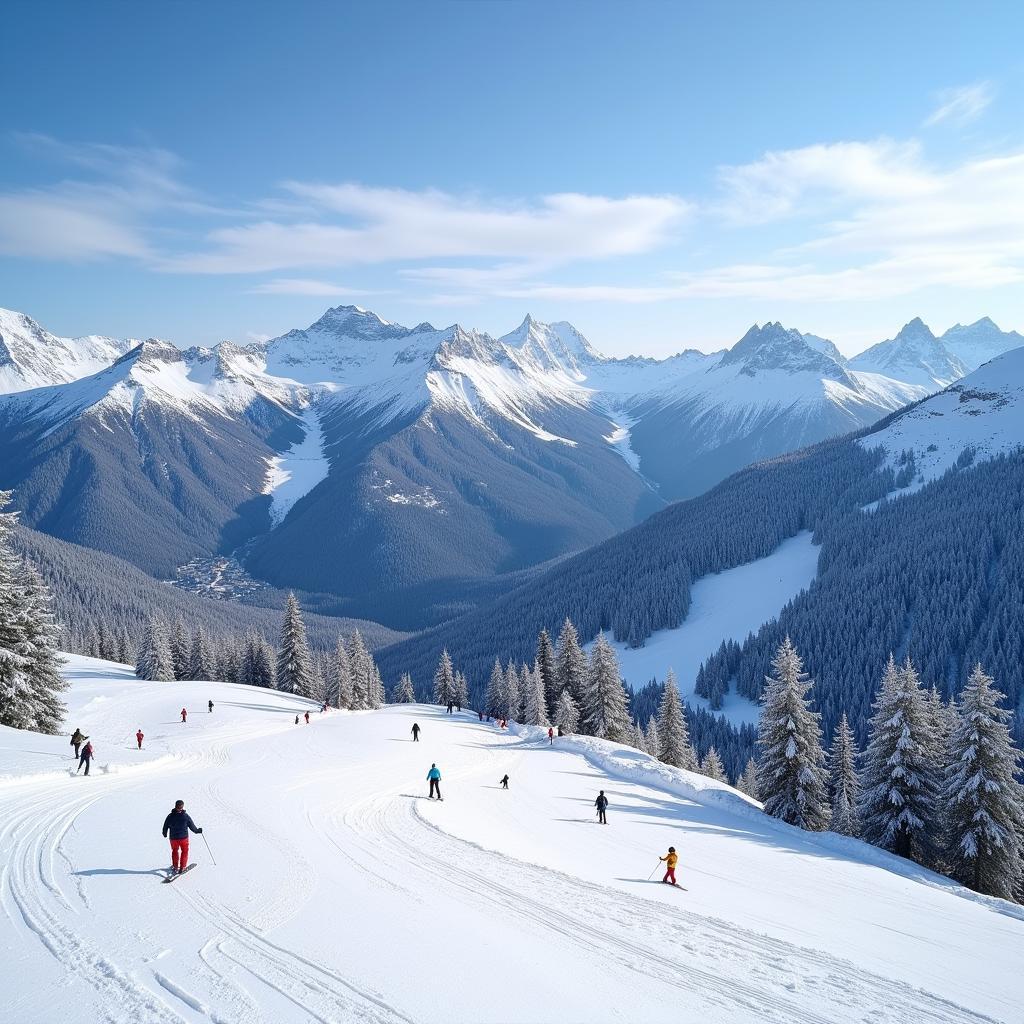 Ski resorts near Vienna, Austria