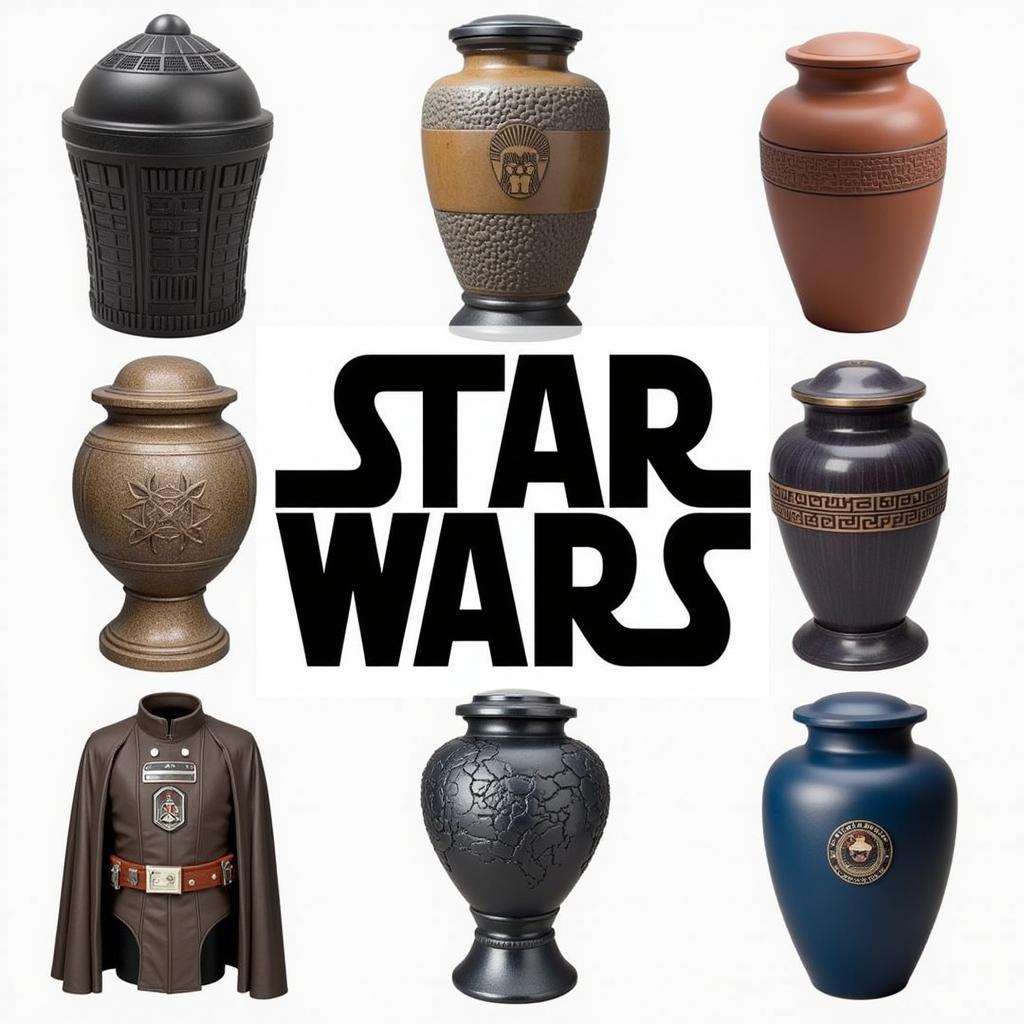 Star Wars Urns for Ashes: A Variety of Designs