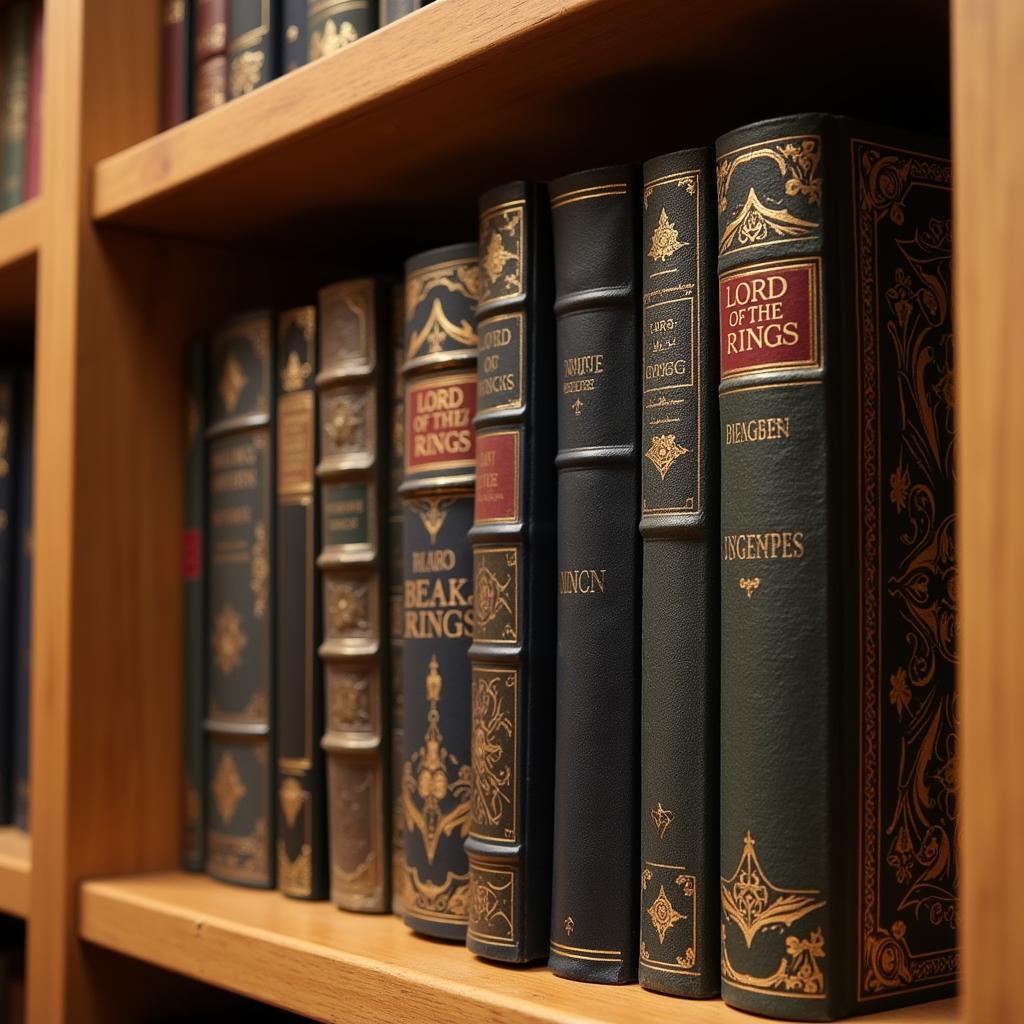 Storing a Rare Lord of the Rings Book