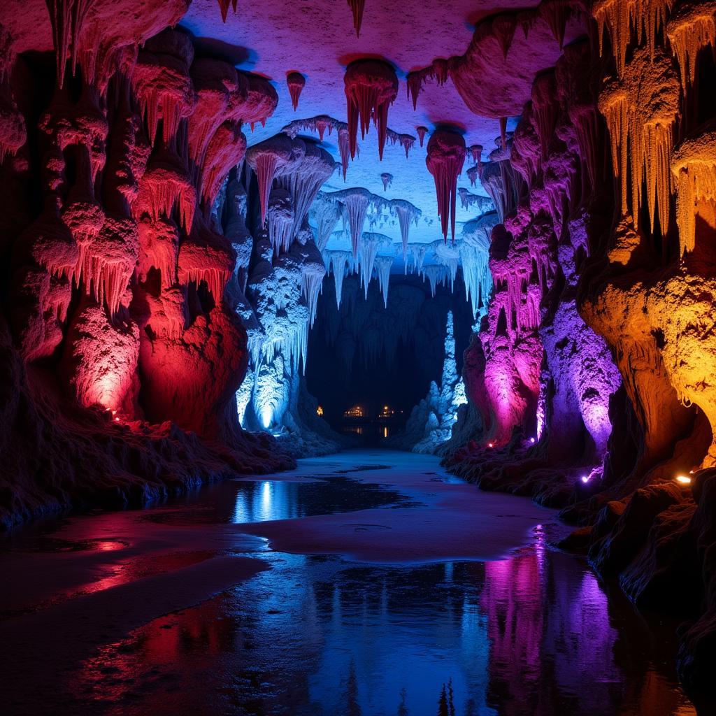 Stump Cross Caverns Formations