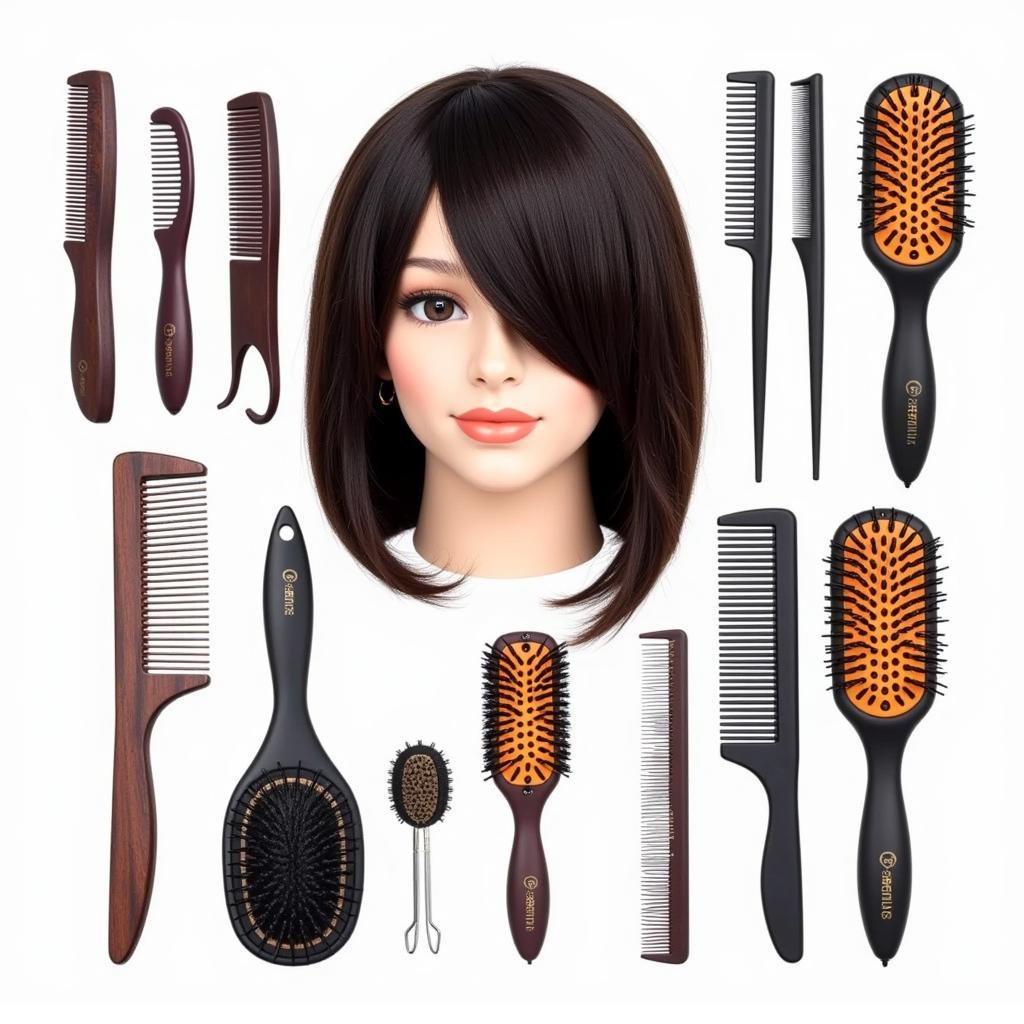 Styling Tools and Natural Hair Mannequin