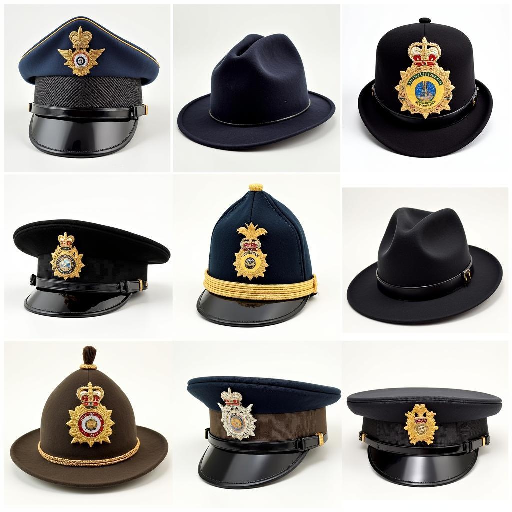 Sự Tiến Hóa của Mũ Police Dress Hat