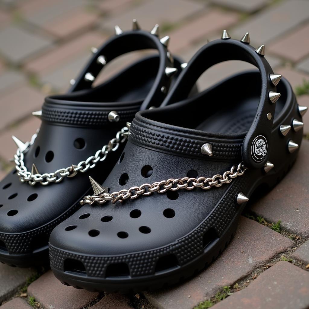 Giày Crocs phiên bản giới hạn Suicide Boys