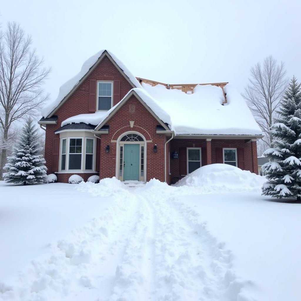 Roof Collapse Due to Heavy Snow