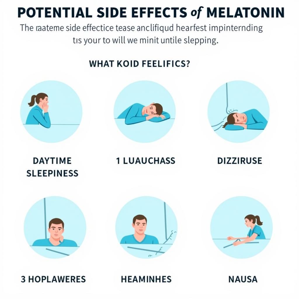 Tác dụng phụ của melatonin