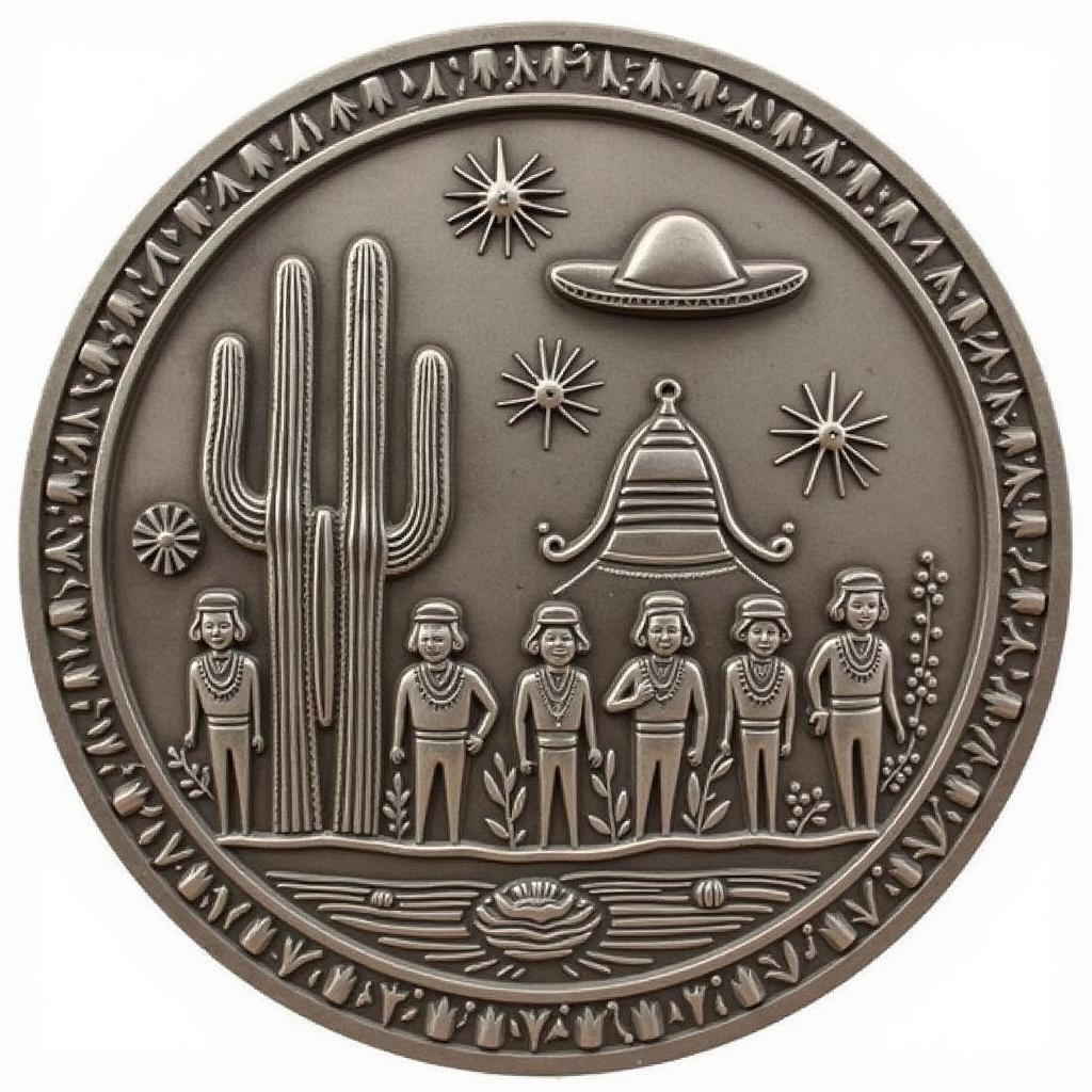 Tấm biển Mexican Plaque cổ điển