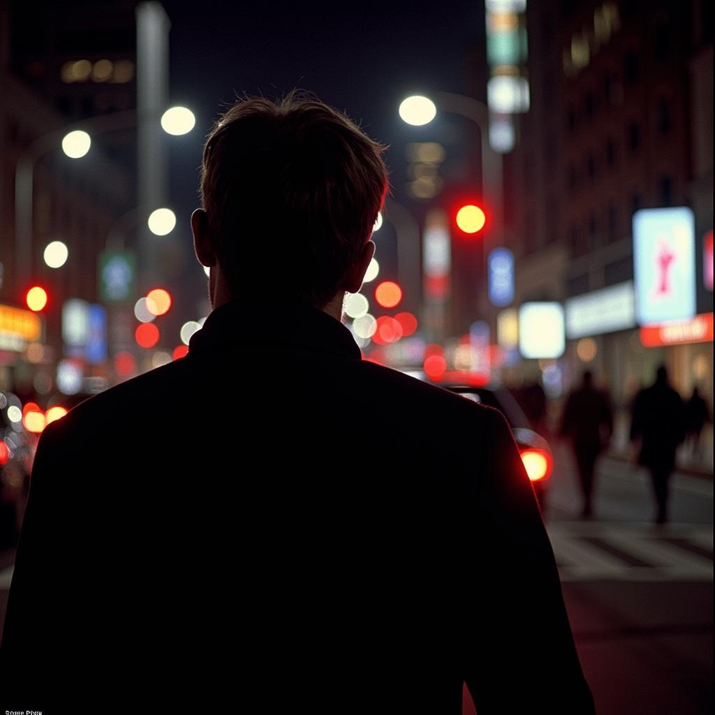 The Cityscape in the "Taxi Driver" Film Poster