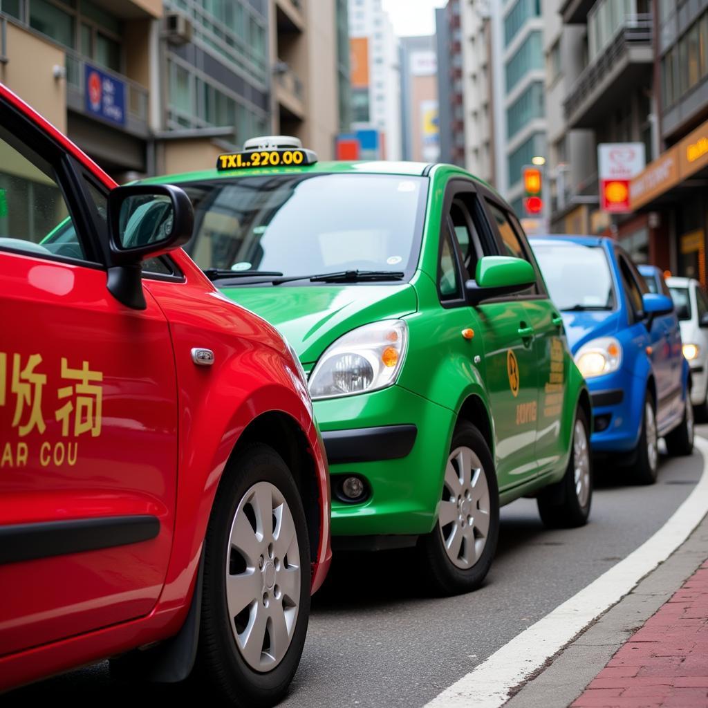 Các loại taxi Hong Kong