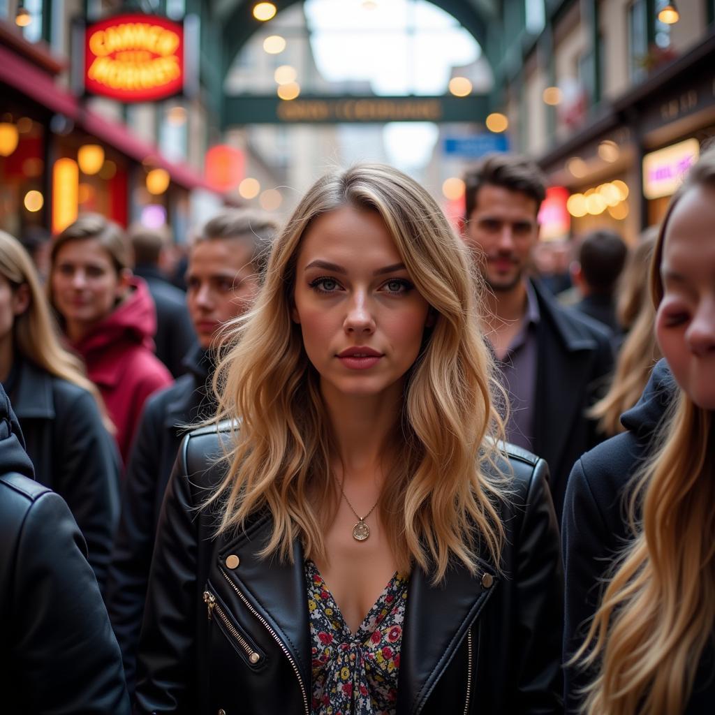 Taylor Swift at Camden Market - London Bus Tour