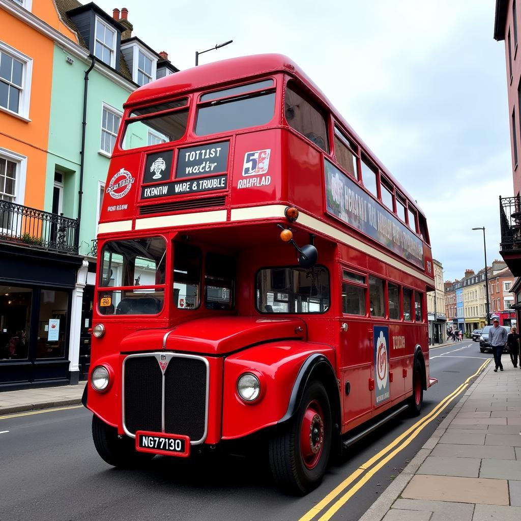 Taylor Swift in Notting Hill - London Bus Tour