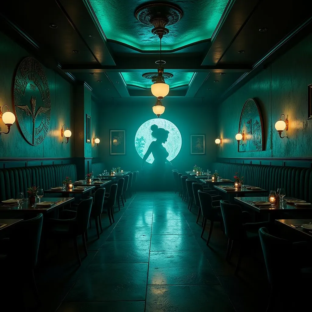 Nội thất nhà hàng The Shape of Water