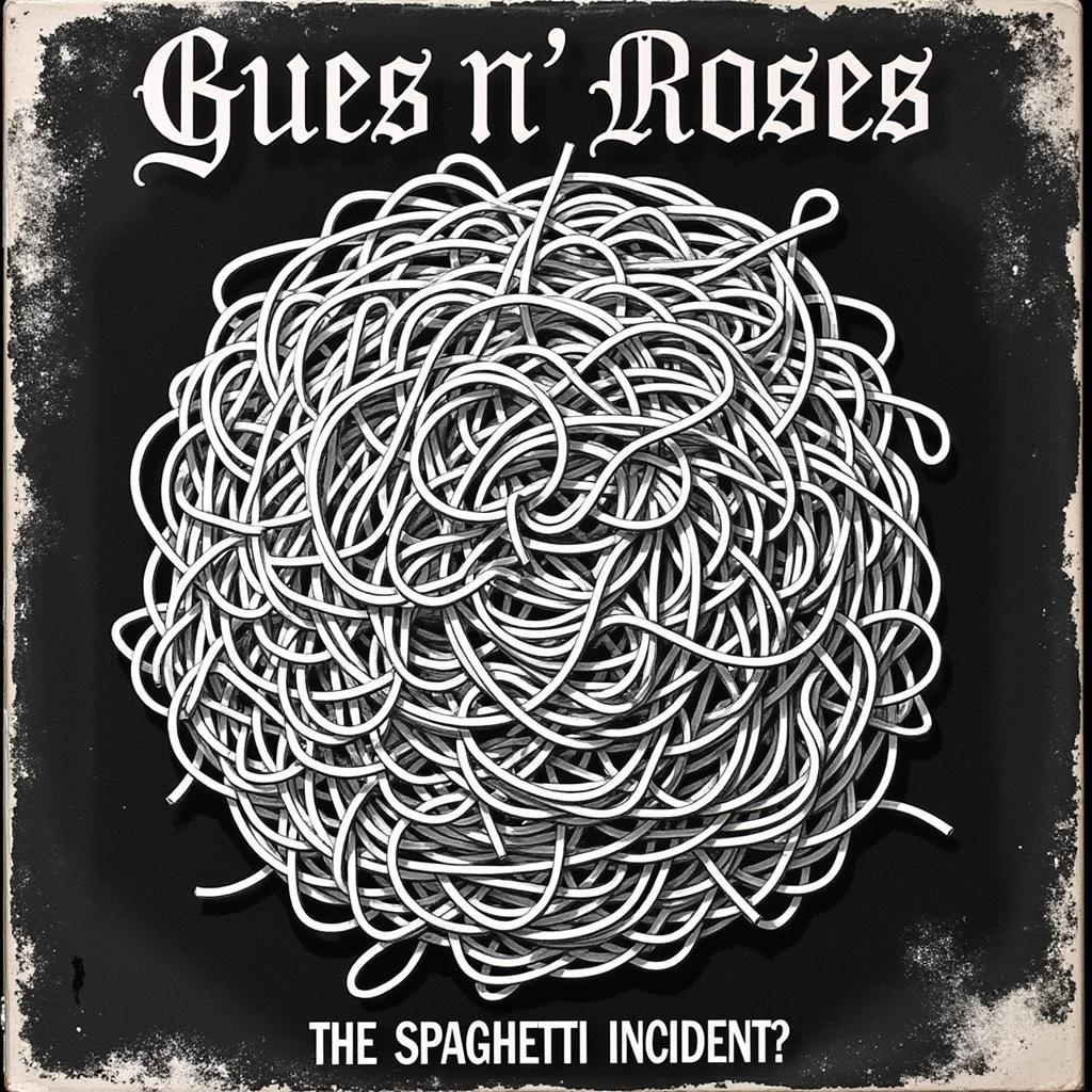 Guns N' Roses The Spaghetti Incident? Album Cover