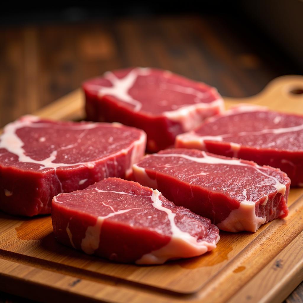 Fresh, premium beef cuts at Matthews Meats