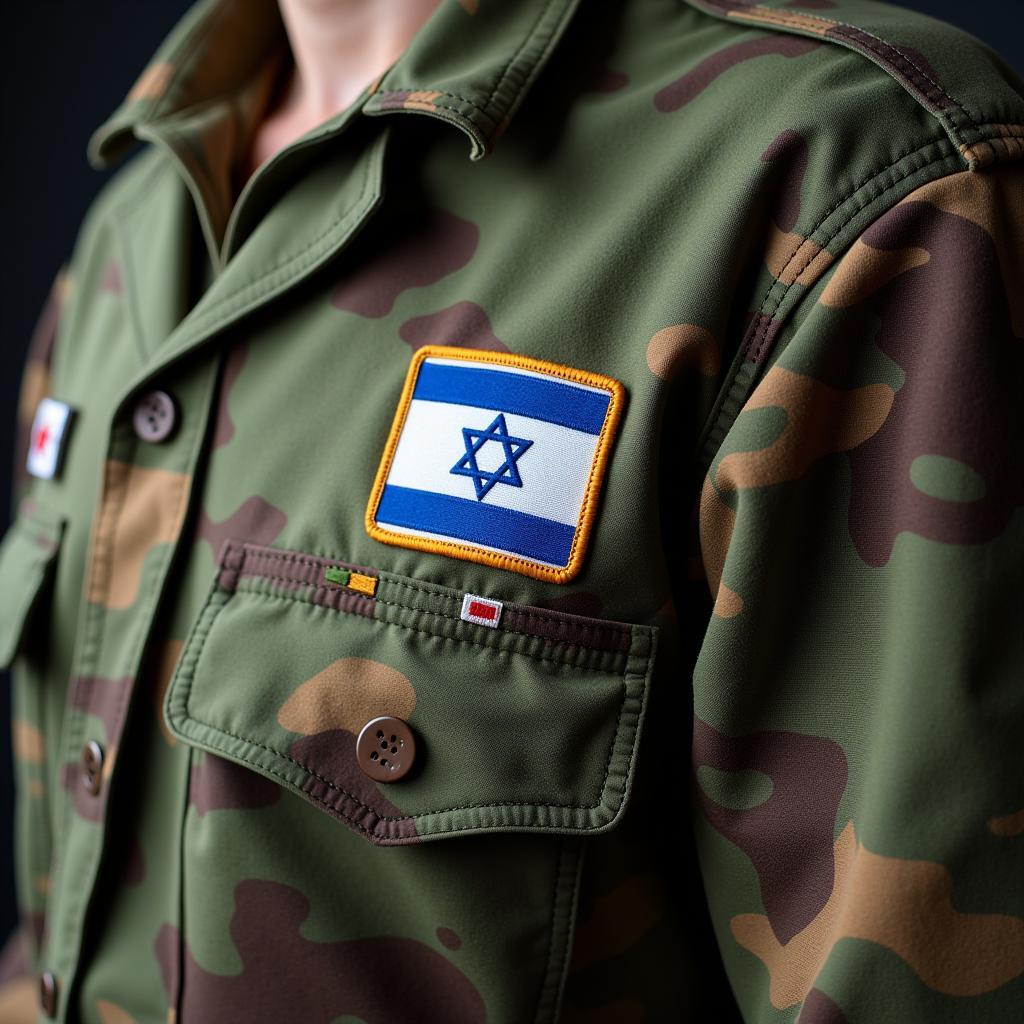 Israeli military uniform details